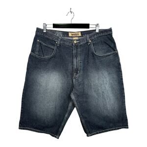 Vintage Cotton Bermuda Jean Denim Shorts 40